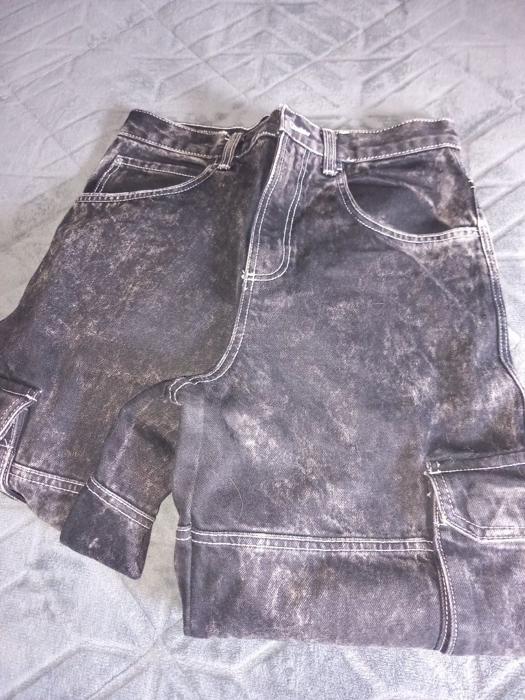 Calça  preta ganga zara