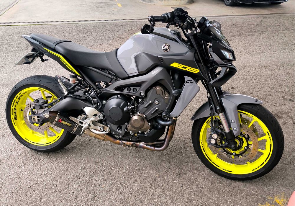 Yamaha Mt09 Fluo Yellow