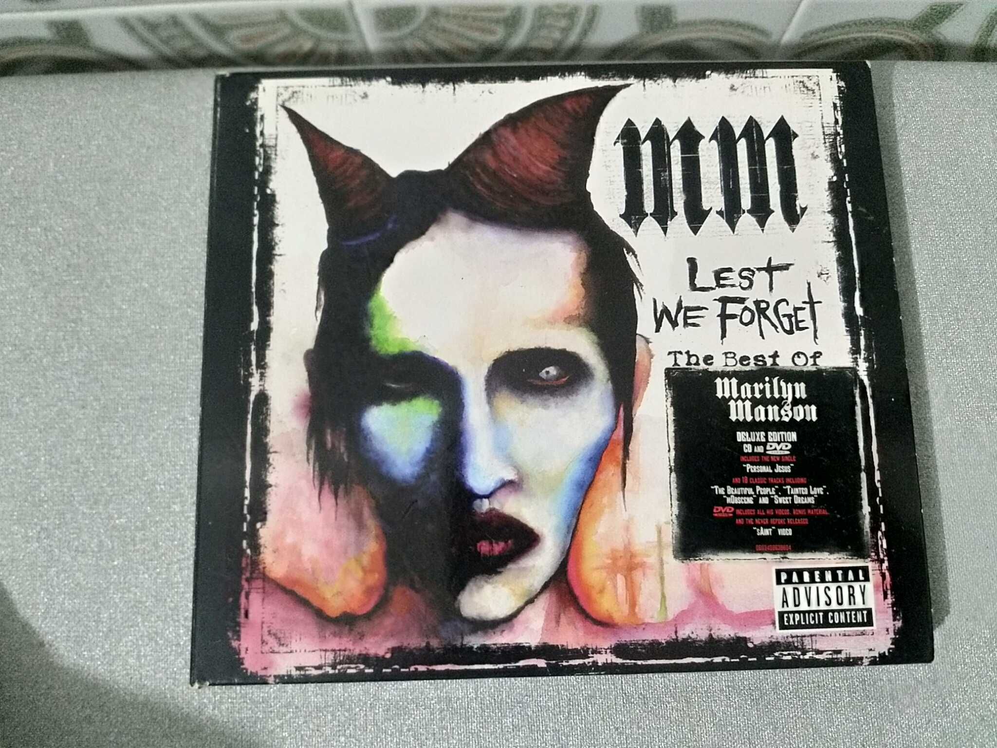 MARILYN MANSON - Lest We Forget: The Best Of (CD + DVD)