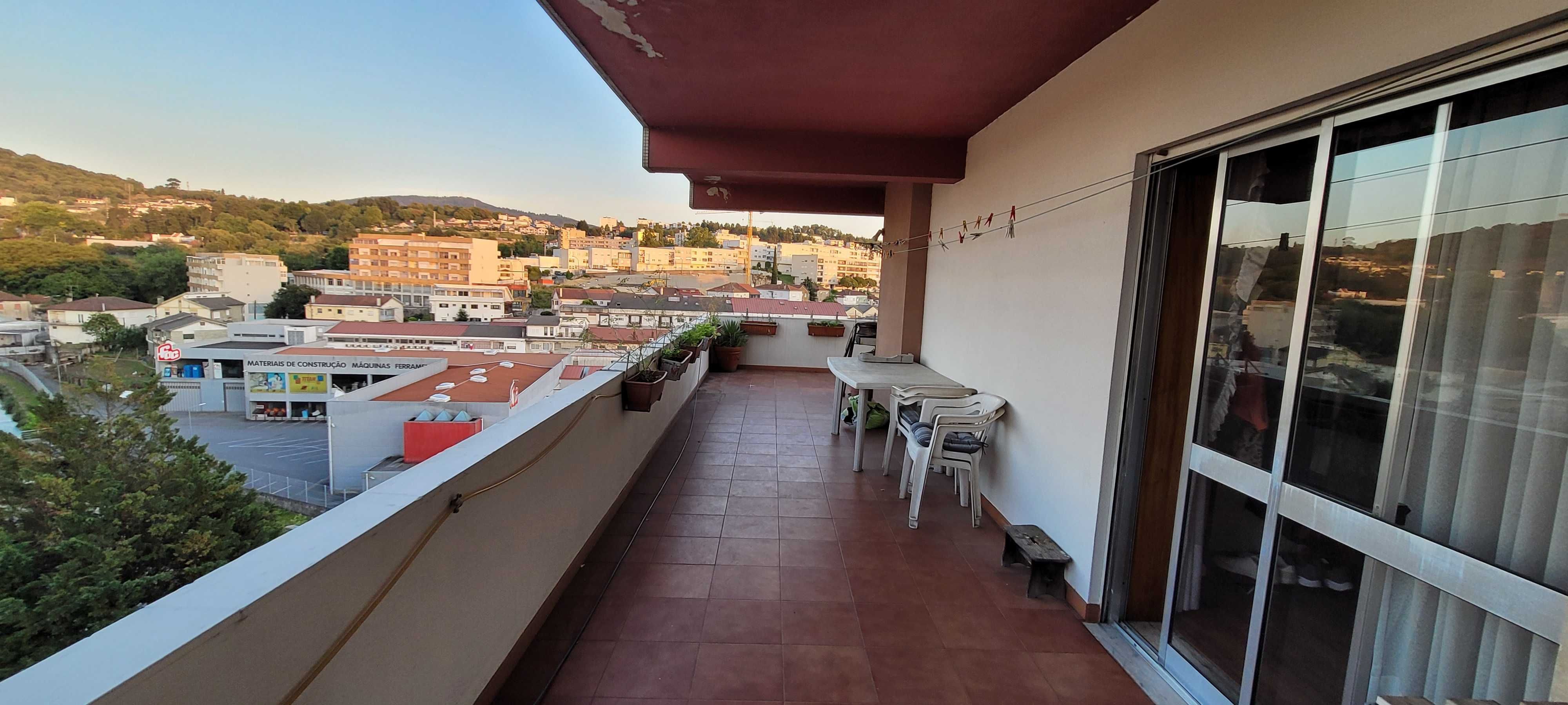 T3 perto do centro de Braga, com grande terraço e vistas deslumbrantes