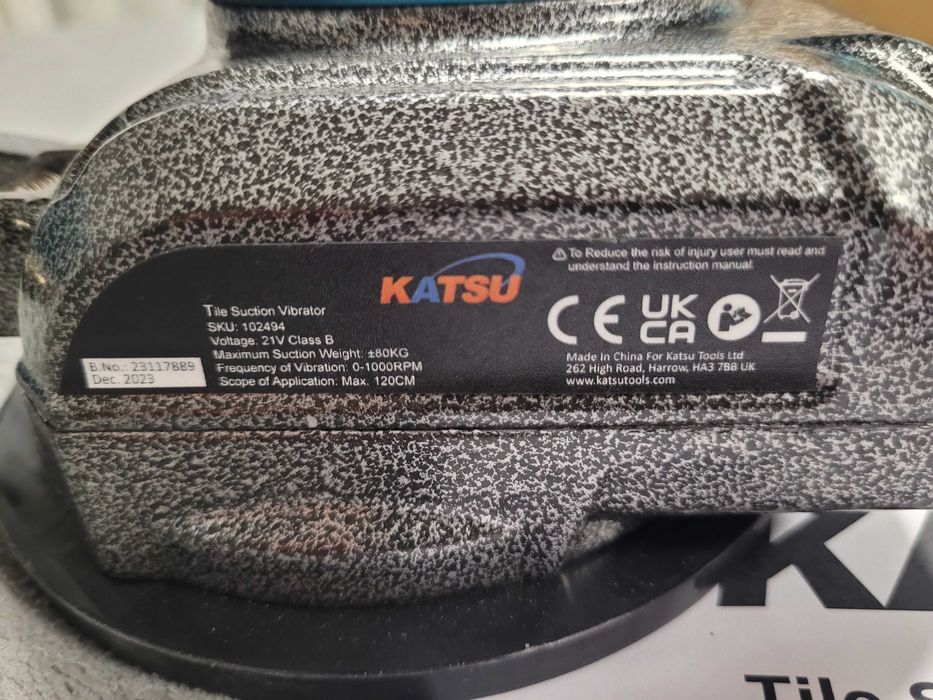 Katsu przyssawka wibracyjna akumulatorowa makita