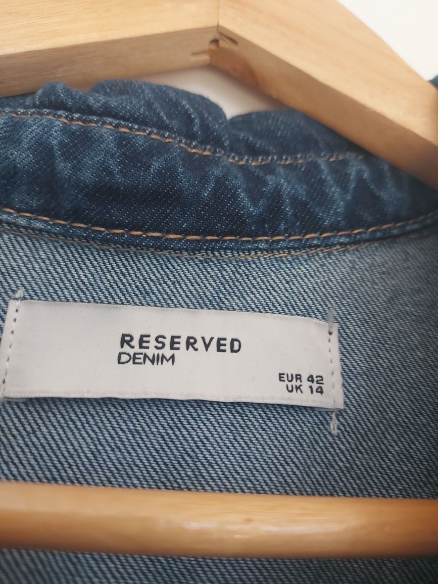 Koszula długa  jeansowa Reserved  xl