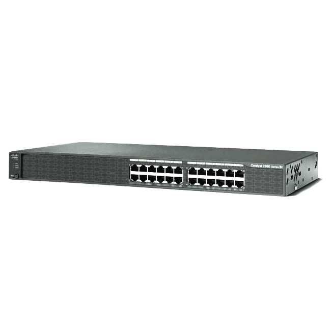 Комутатор cisco catalyst ws-c2960-24-s Без Uplink портов, 8P8C