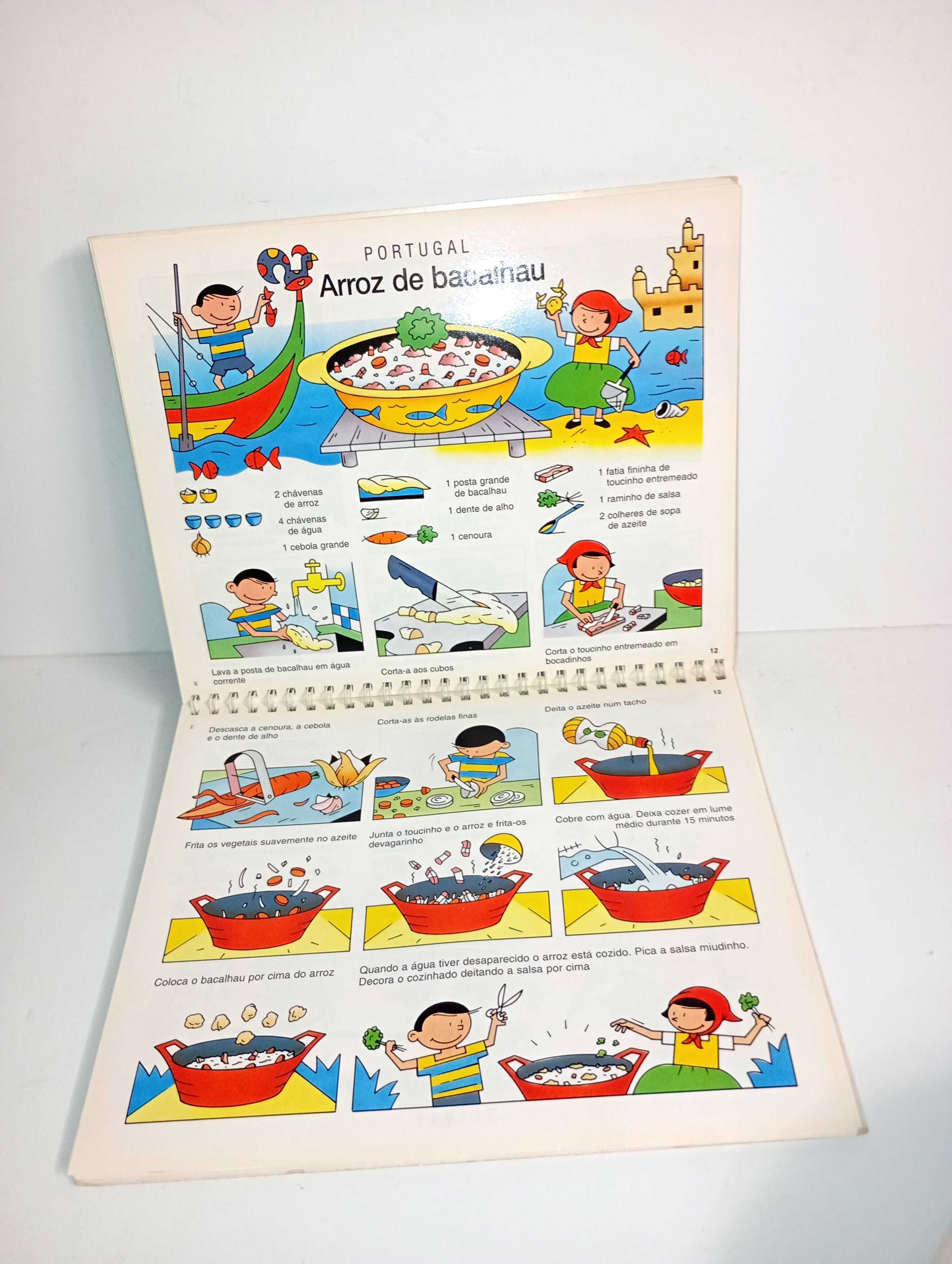 Livro de receitas do mundo - Unicef