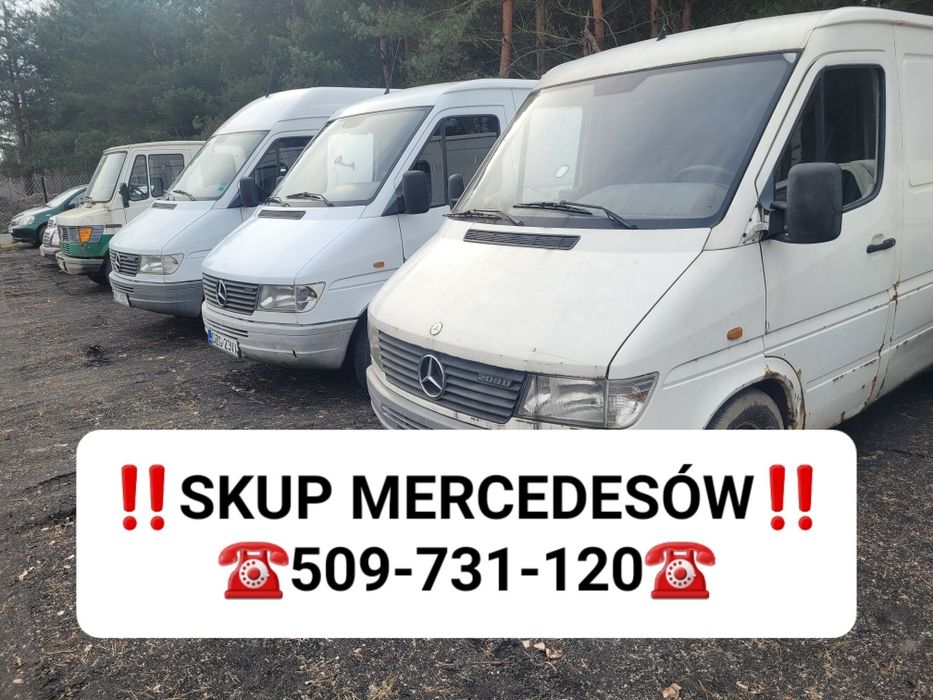 Skup Sprinter Kaczka w124 190d Vario Actros 814d