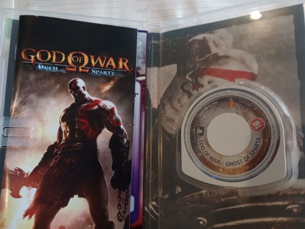 PSP God of War Duch Sparty