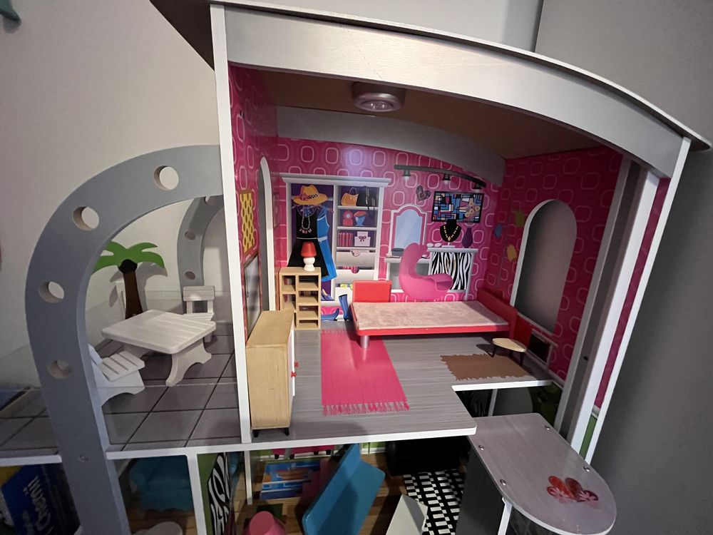 Domek dla lalek Barbie i nie tylko+gratis!