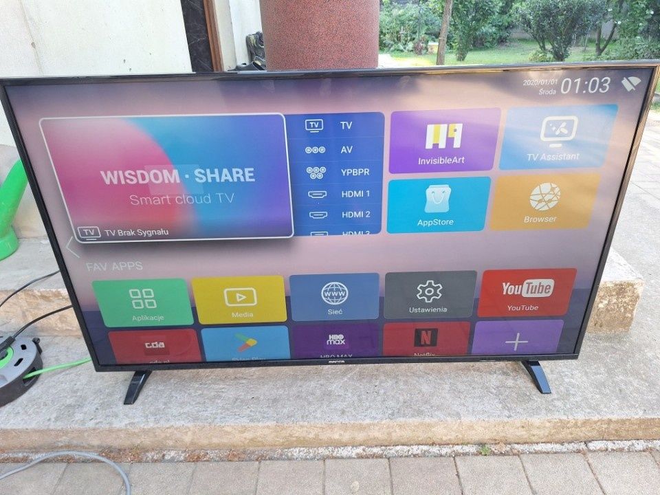 Telewizor Manta 50 cali 50LUA120s  UHD 4K Smart TV DVB-T2