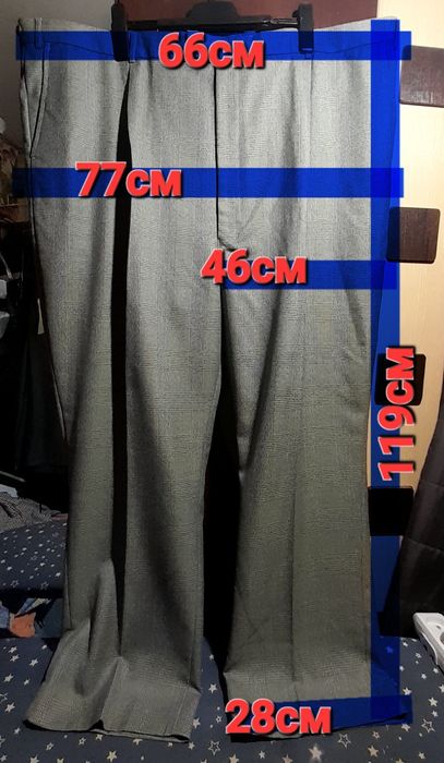 Ого-го какой размерчик новые классические брюки, штаны батал