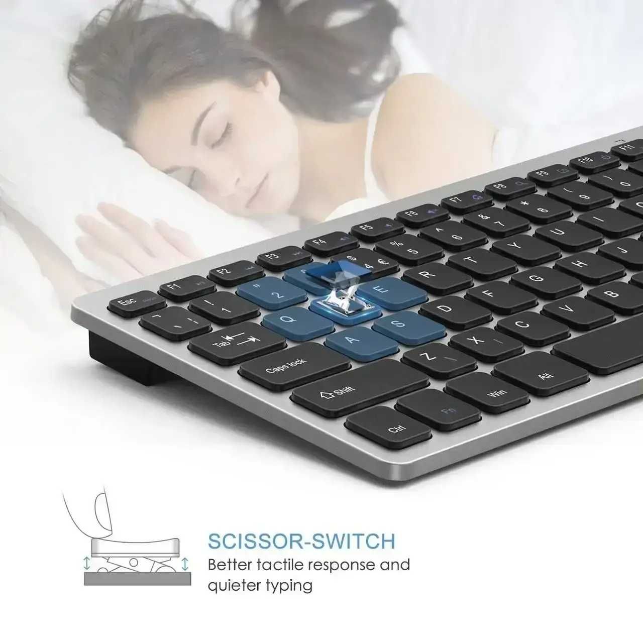 Бездротова клавіатура та миша, Jelly Comb KUT019 2.4G Ultra Slim