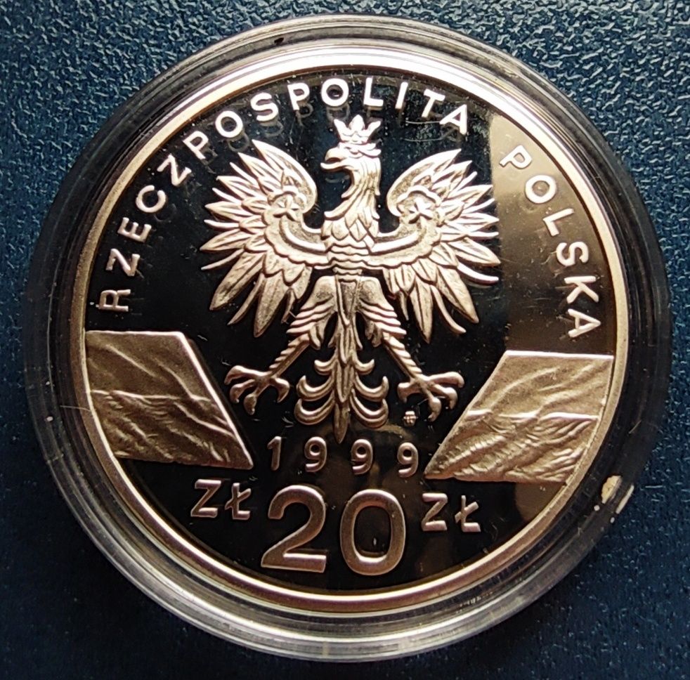 20 złotych Wilk-1999