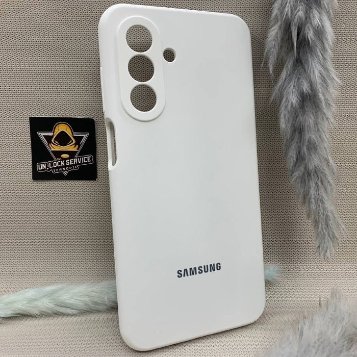 Топ! Samsung A17 с логотипом Противоударный чехол софт тач все модели