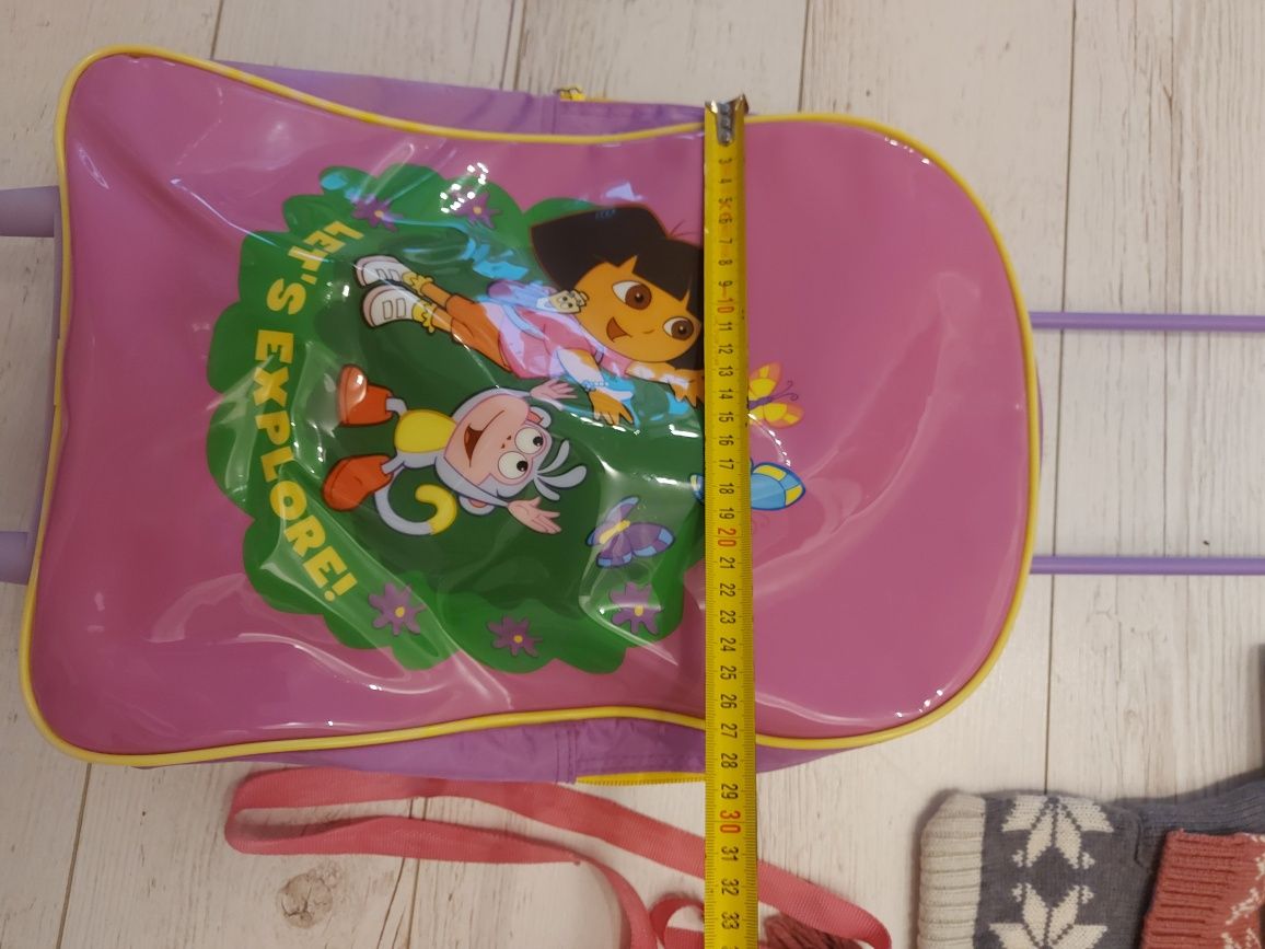Torba na kółkach + 2 torebki dla dzieci