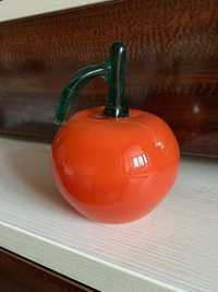 Статуэтка ваза стеклянный фрукт яблоко декоративное сувенир коллекция