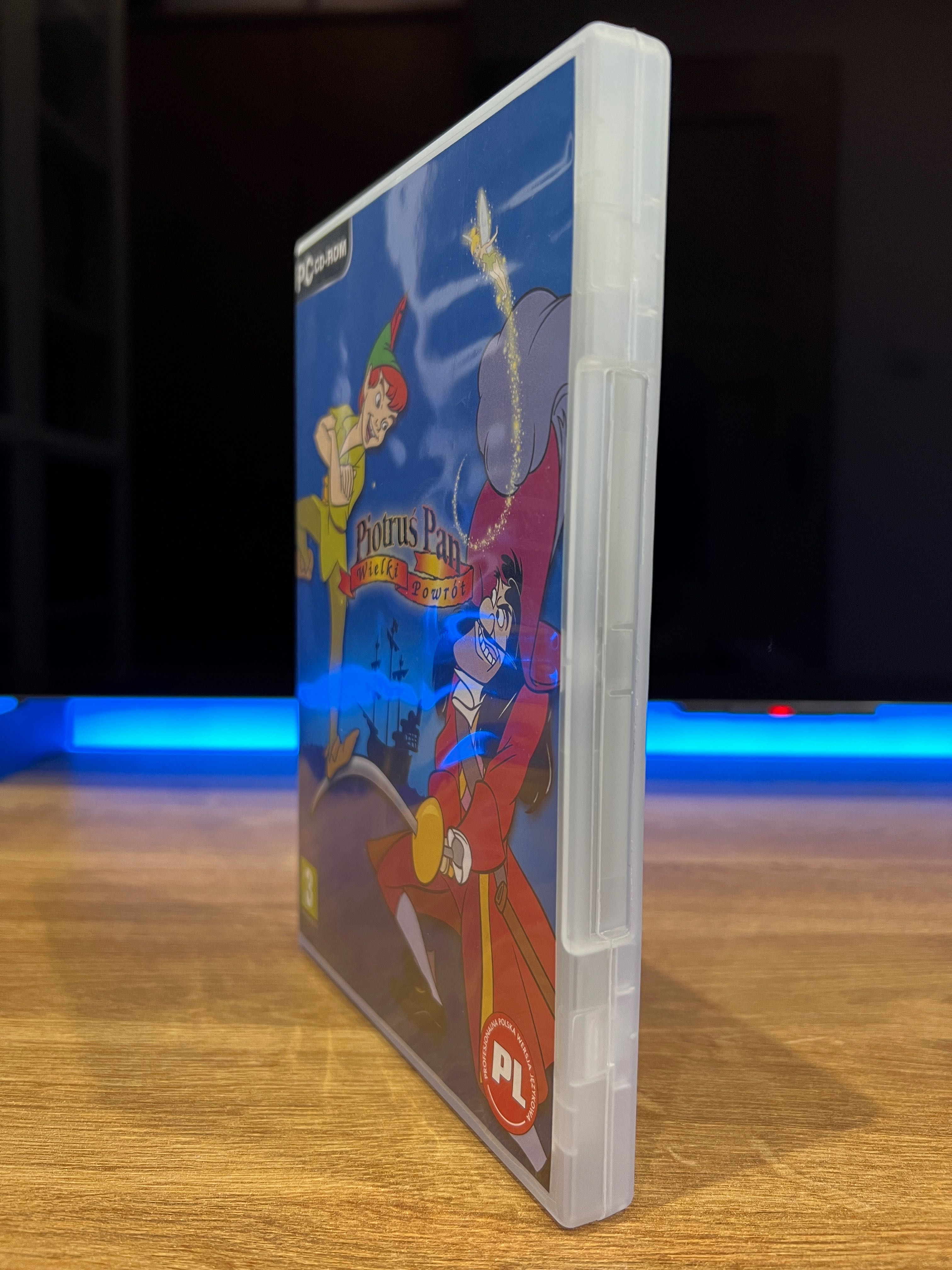 Piotruś Pan Wielki Powrót gra (PC PL 2008) CD BOX kompletne wydanie