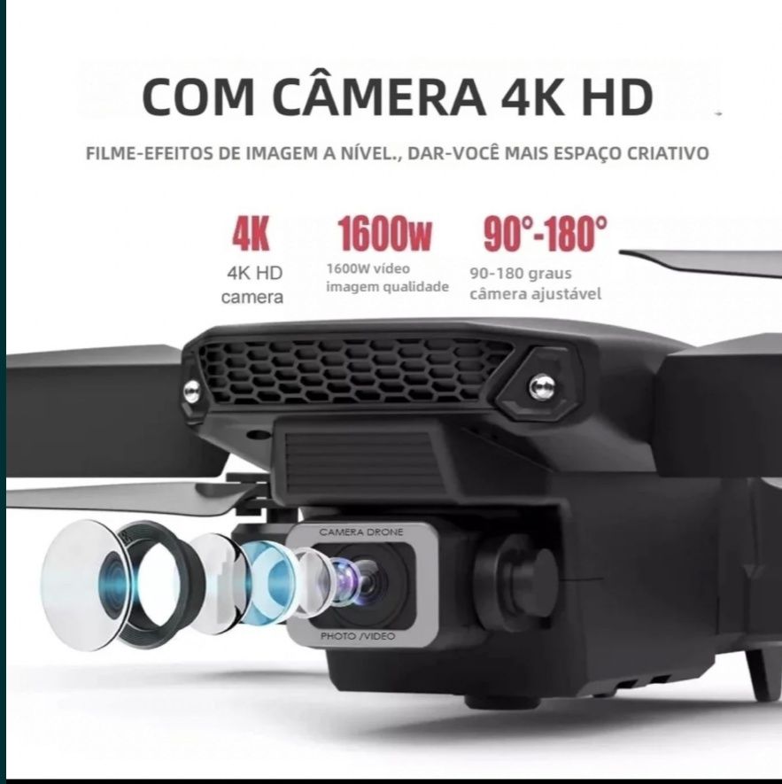 Drone dobrável 4k NOVO com 2 camaras. Últimas unidades!!!