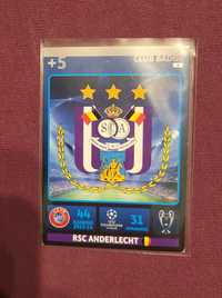 Karta Logo klubu RSC Anderlecht UEFA Champions League 2014/15