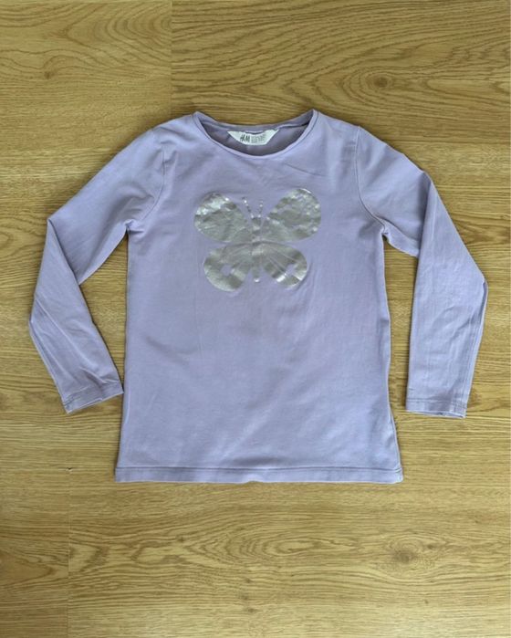 Dżersejowy top z nadrukiem H&M