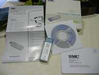 Adaptador Wireless - USB 2.0 para computador - Marca SMC