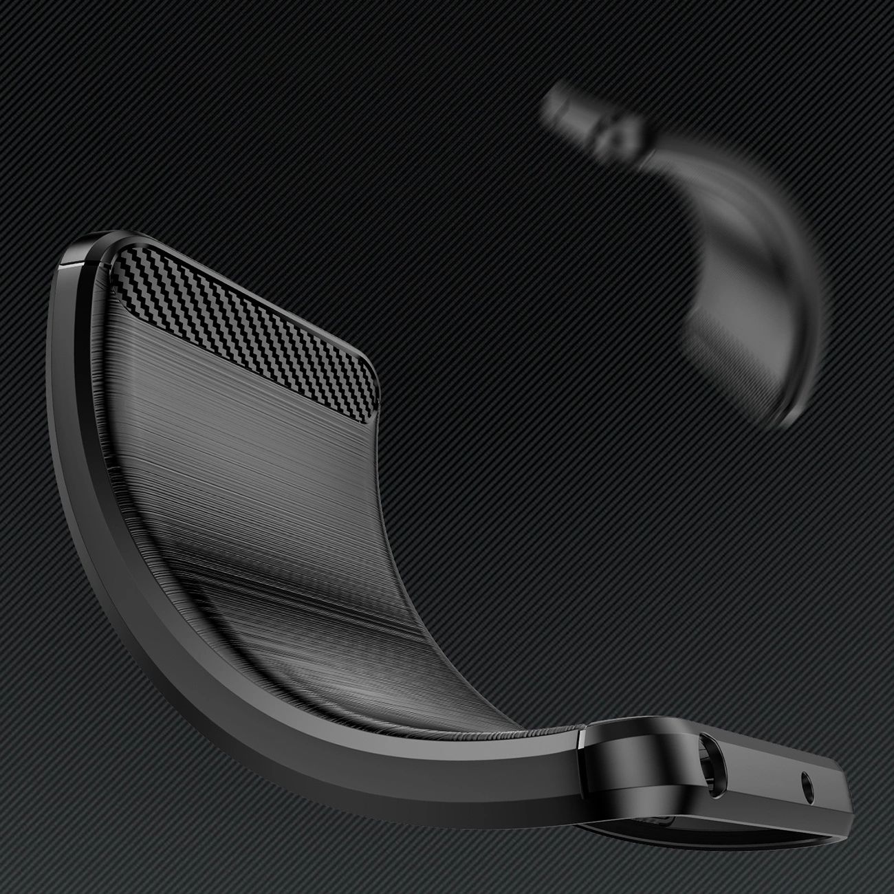 Etui Carbon Case na iPhone 17 - czarne