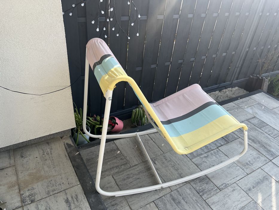 Fotel bujany ogrodowy ikea