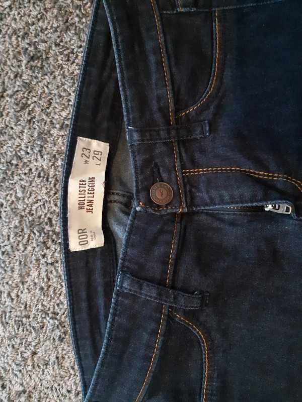 Spodnie hollister 00R leginsy jeans