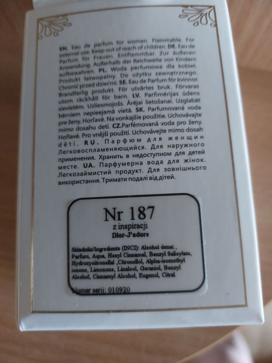 Woda perfumowana z inspiracji Dior J'adore