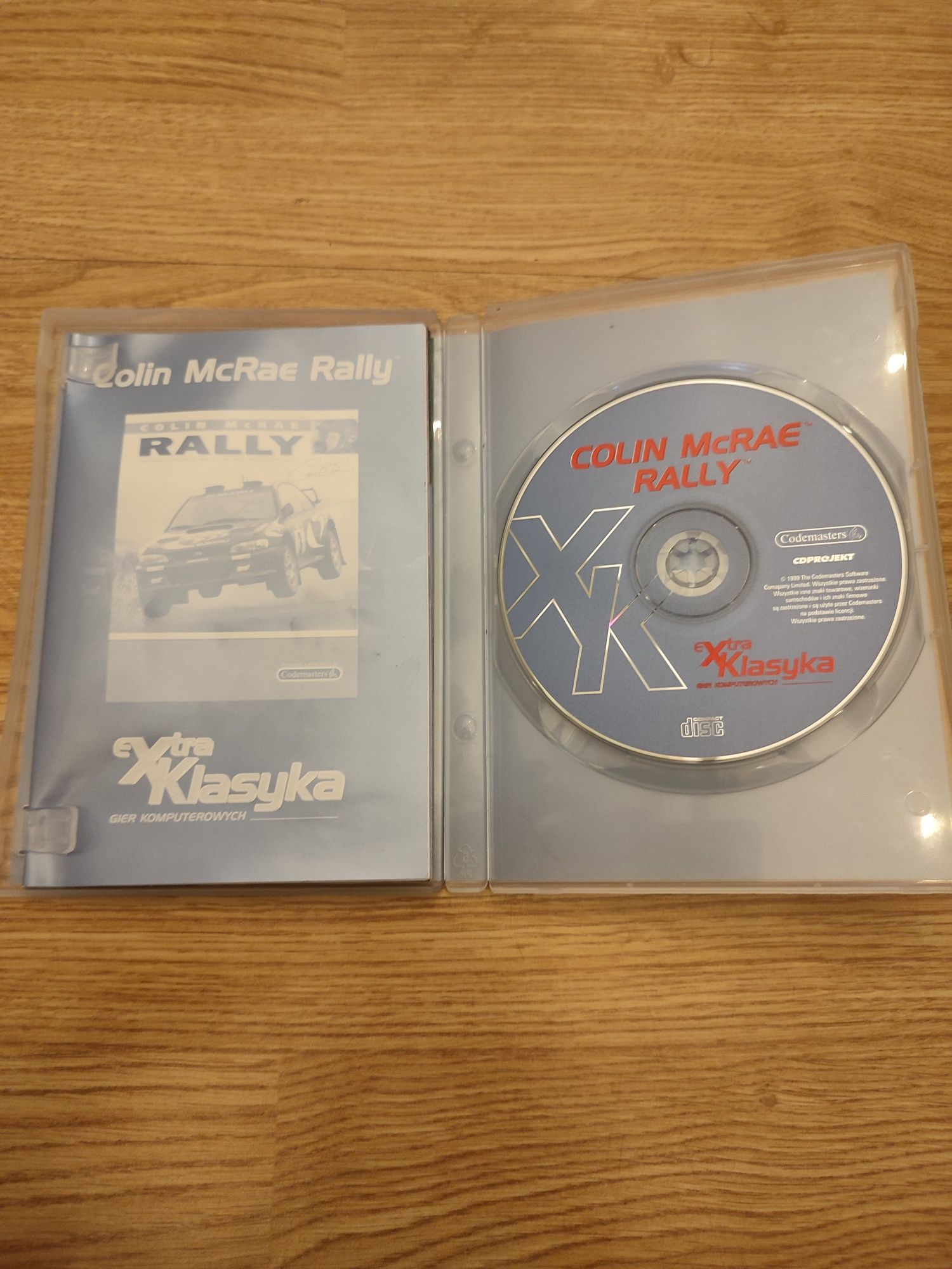 Gra PC colin McRae rally 1. 1998r.