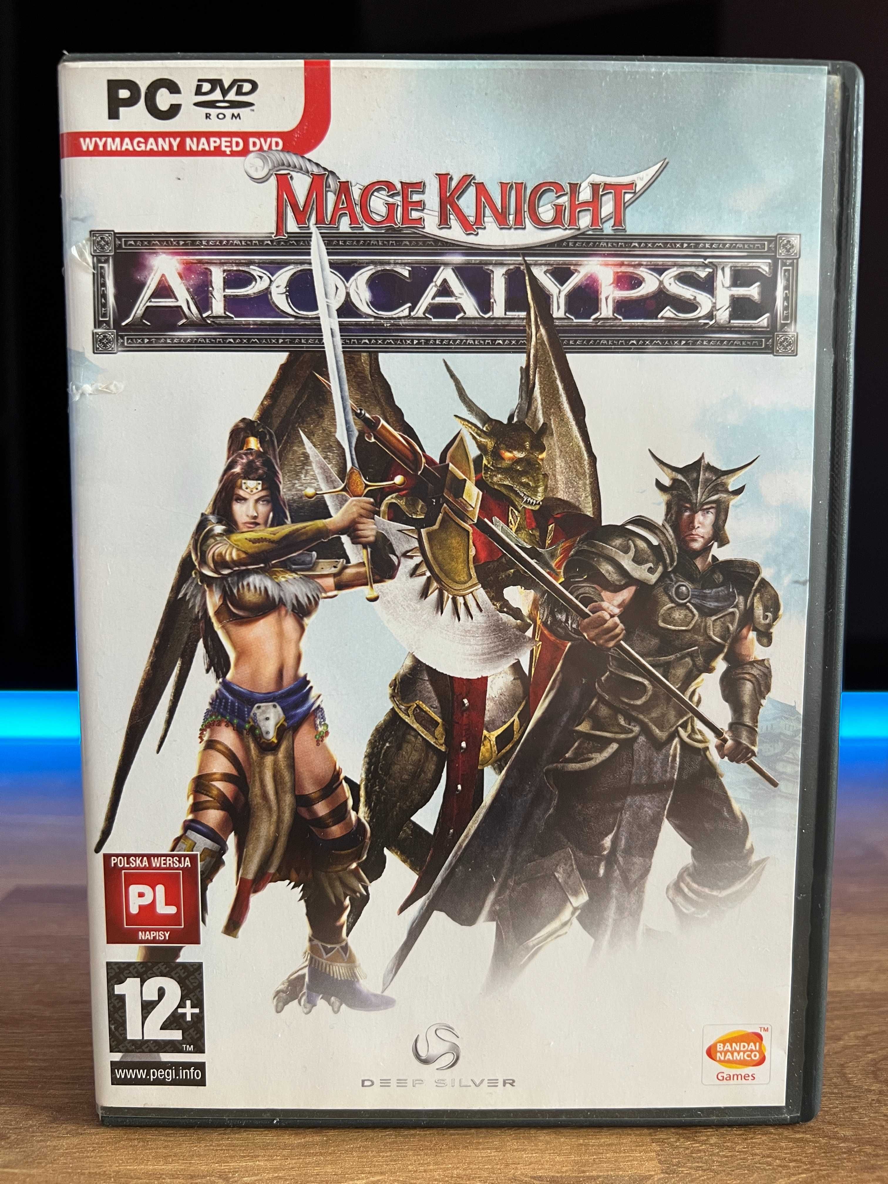 Mage Knight Apocalypse (PC PL 2006) BOX premierowe kompletne wydanie