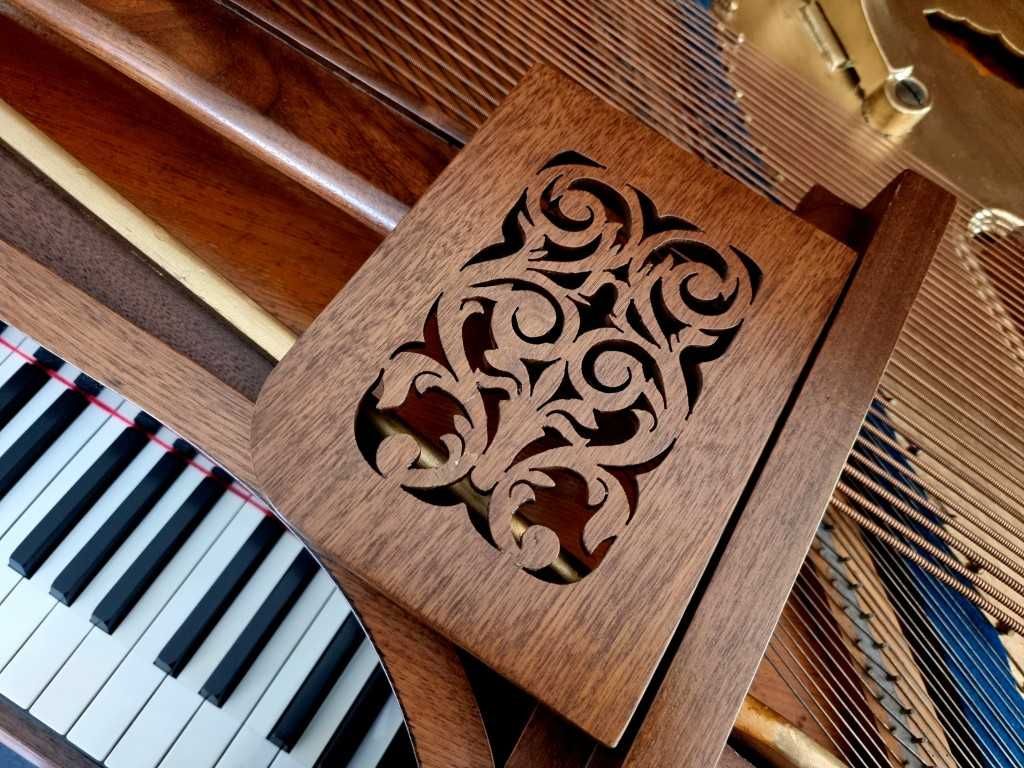 Fortepian STOŁOWY J.G. Malmsjo 1879 wzorowany na Steinway Square Piano