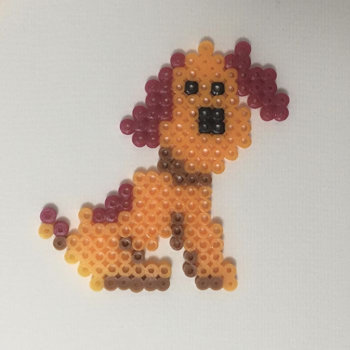 5 personagena pocoyo - topo de bolo - decoração - hama beads