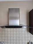 okap electrolux czarno-srebrny używany