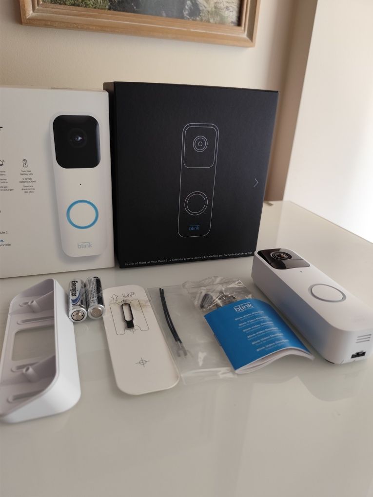 Campainha Inteligente Amazon Blink Video Doorbell - Branco