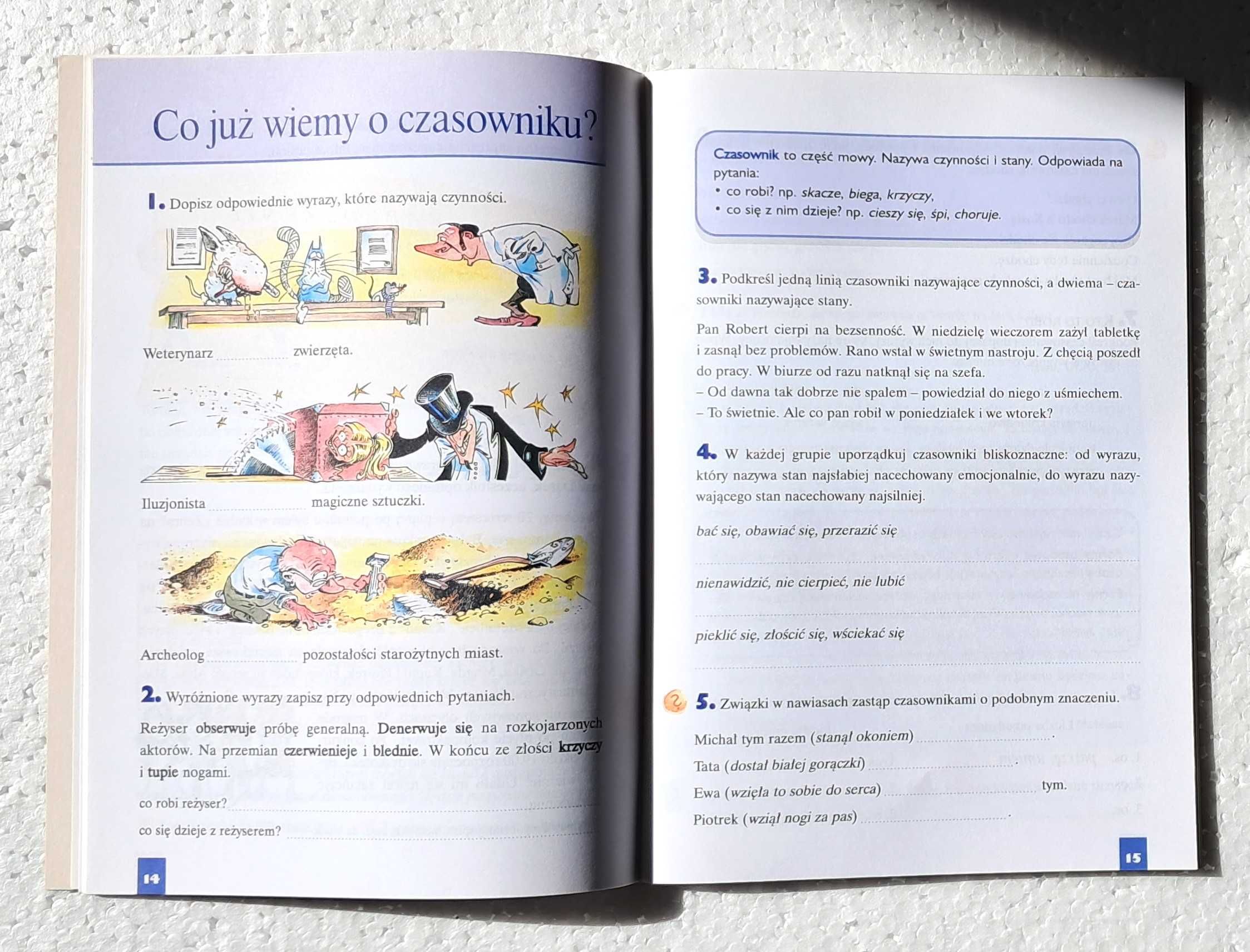 Nauka o języku kl. 5 cz. 1. Wyd. M. Rożak