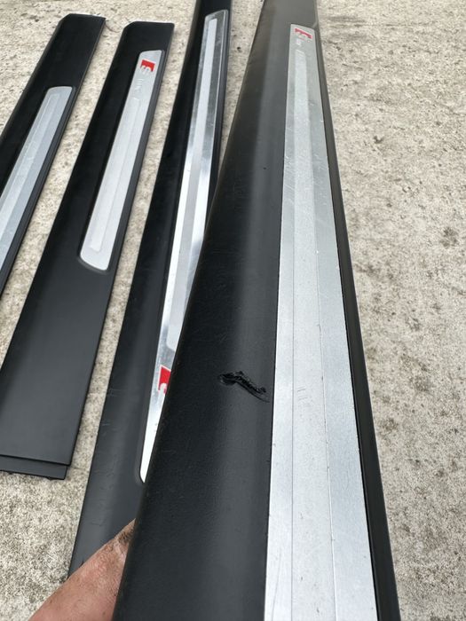 Декор, накладка порога Ауді а6 с6 s-line