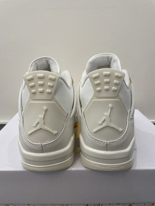 Air Jordan 4 WMNS Sail Metalic Gold rozmiar 40 W