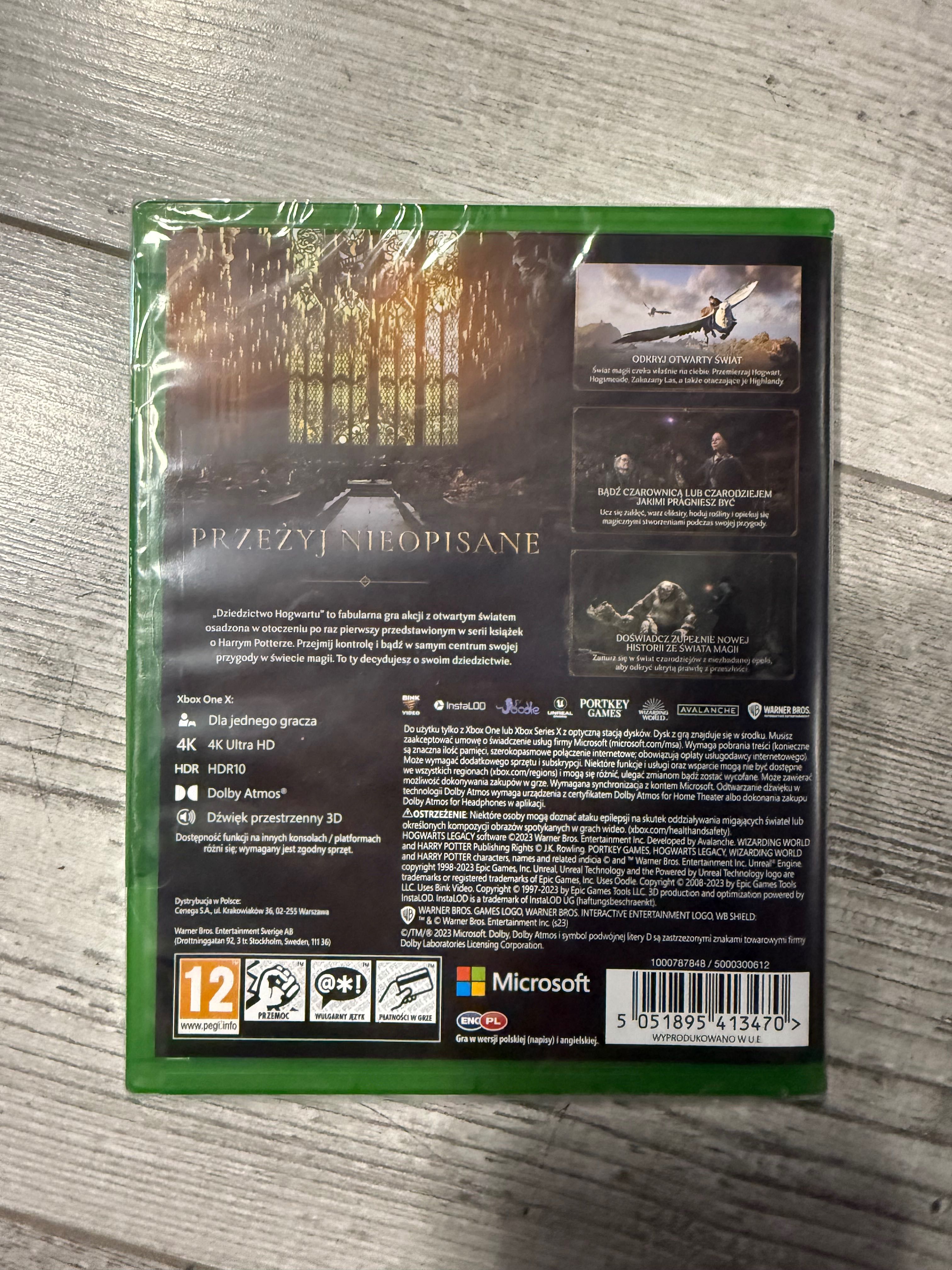 Dziedzictwo Hogwartu - Hogwarts Legacy, Xbox One - stan: nowy