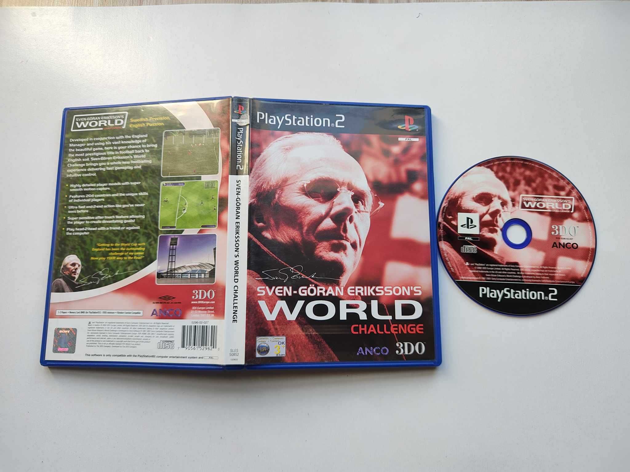 Gra PlayStation PS2 Sven-Goran Erikssons World