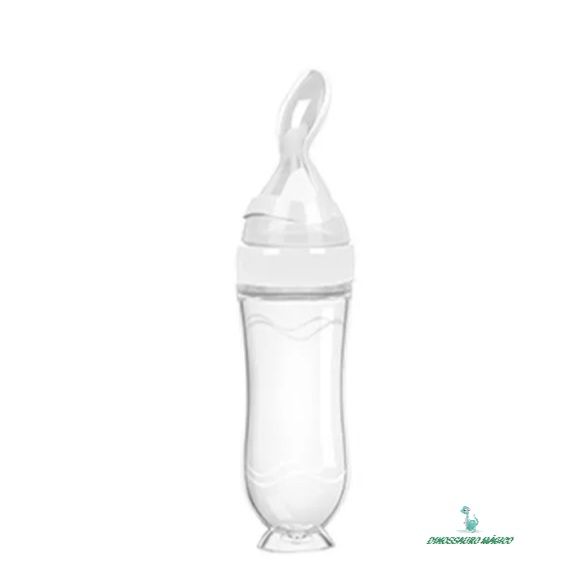 Colher alimentação em silicone