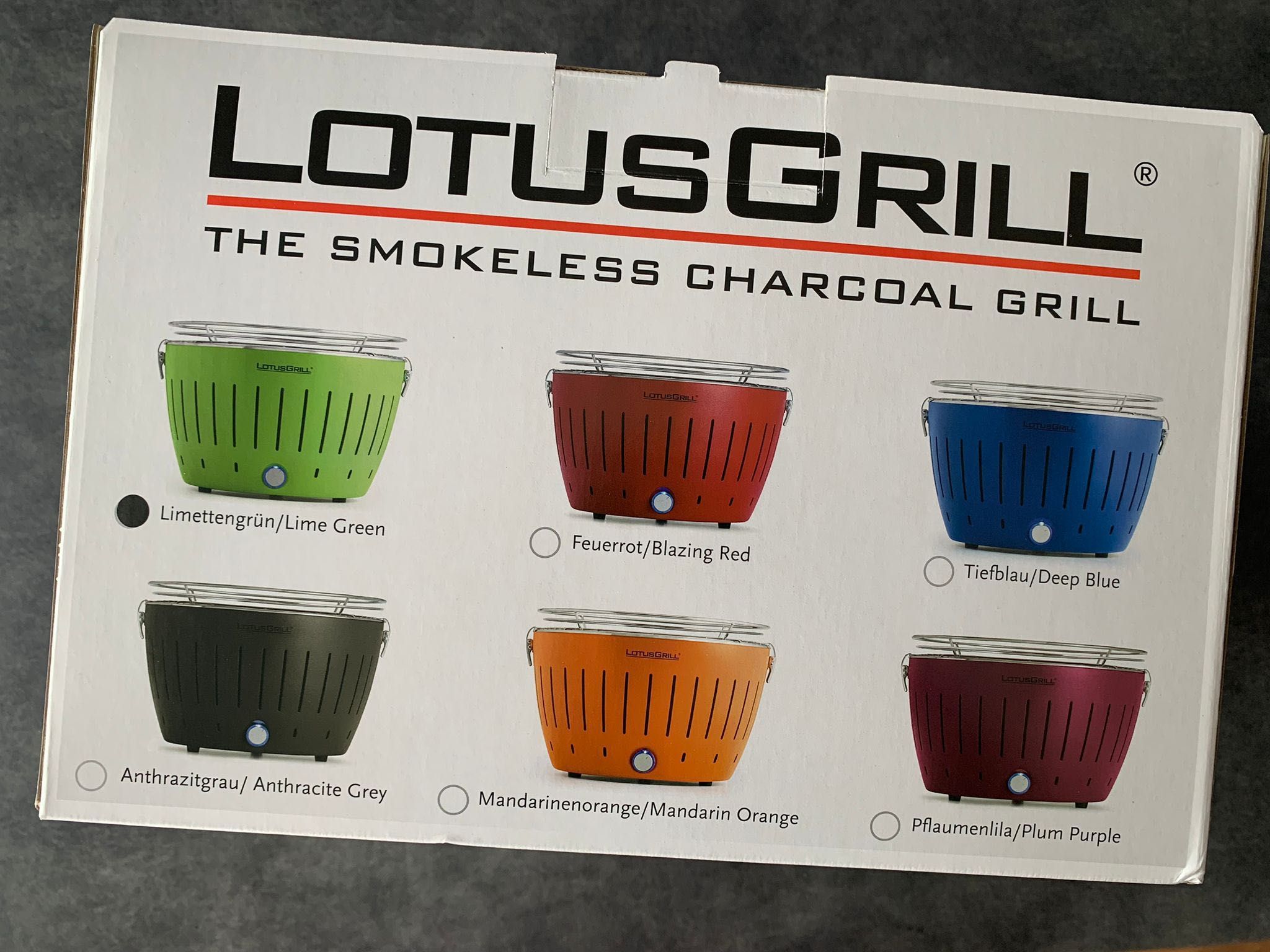 Grill LotusGrill G340 zielony Limę green nowy