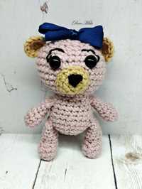 Miś brelok zawieszka handmade amigurumi