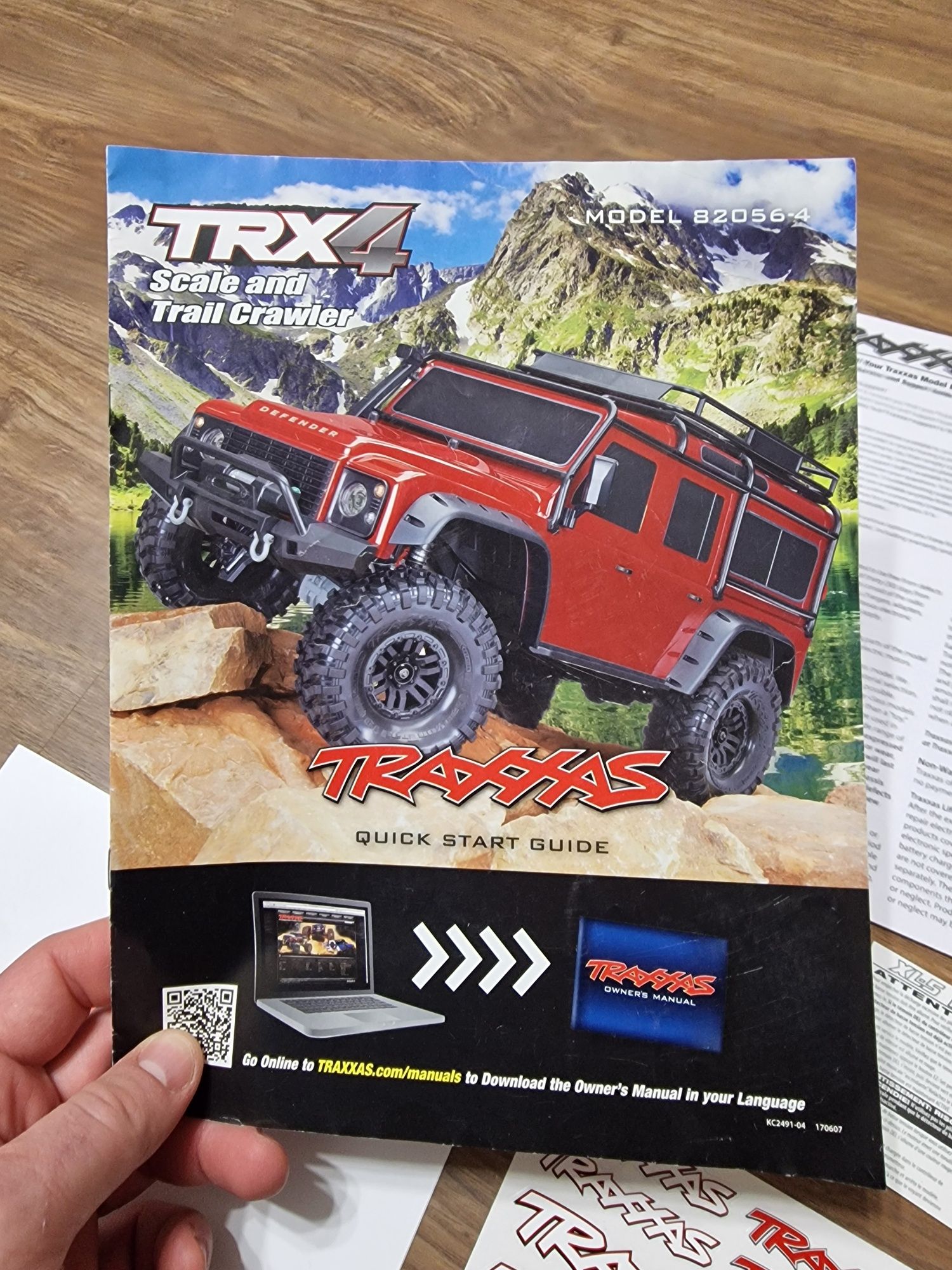 Документы для Traxxas TRX4 Defender