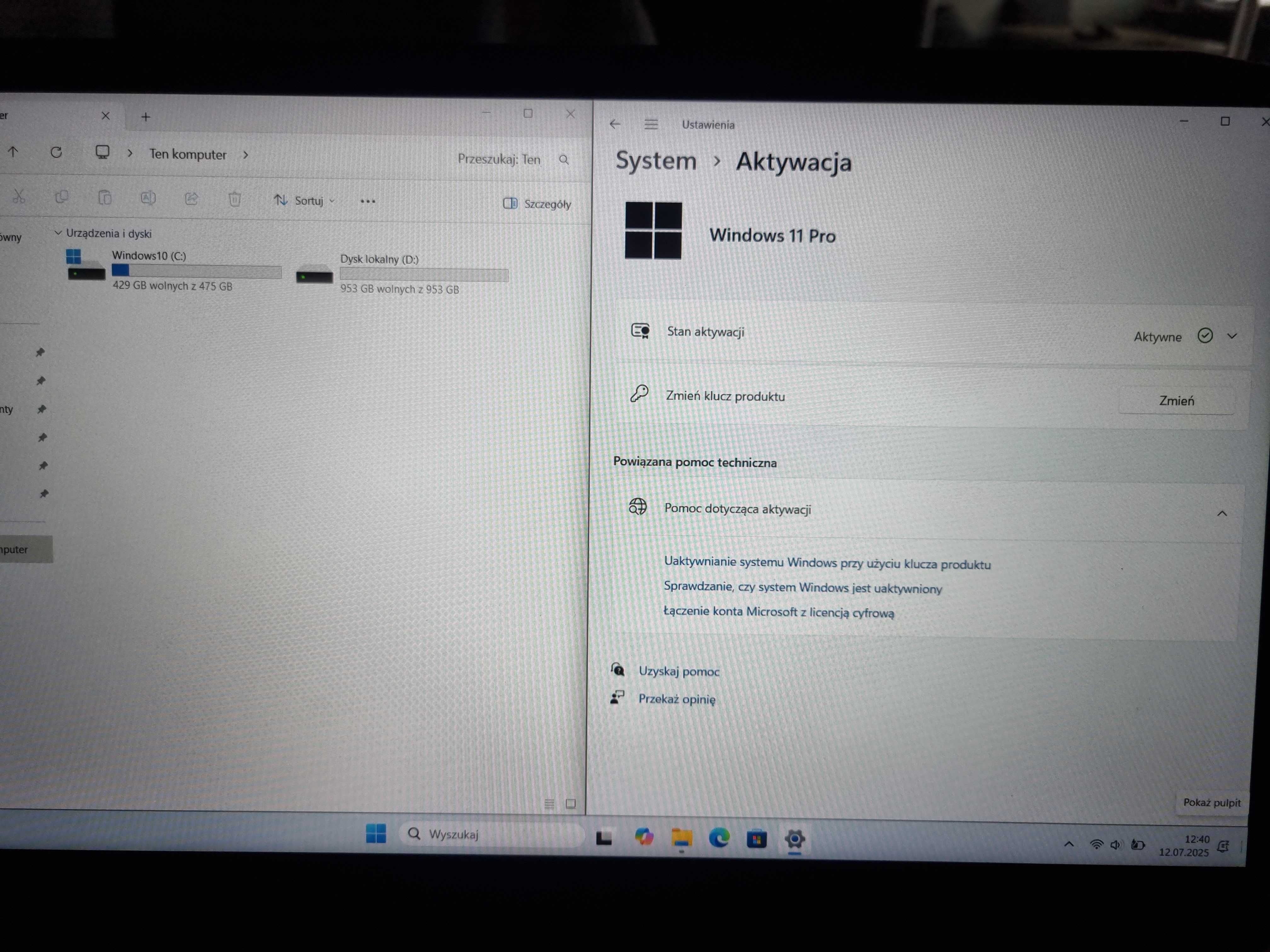 Laptop Lenovo 15,6" i7-10750H 6x2,6GHz GTX 1650Ti Win11 Pro 16GB 2xSSD