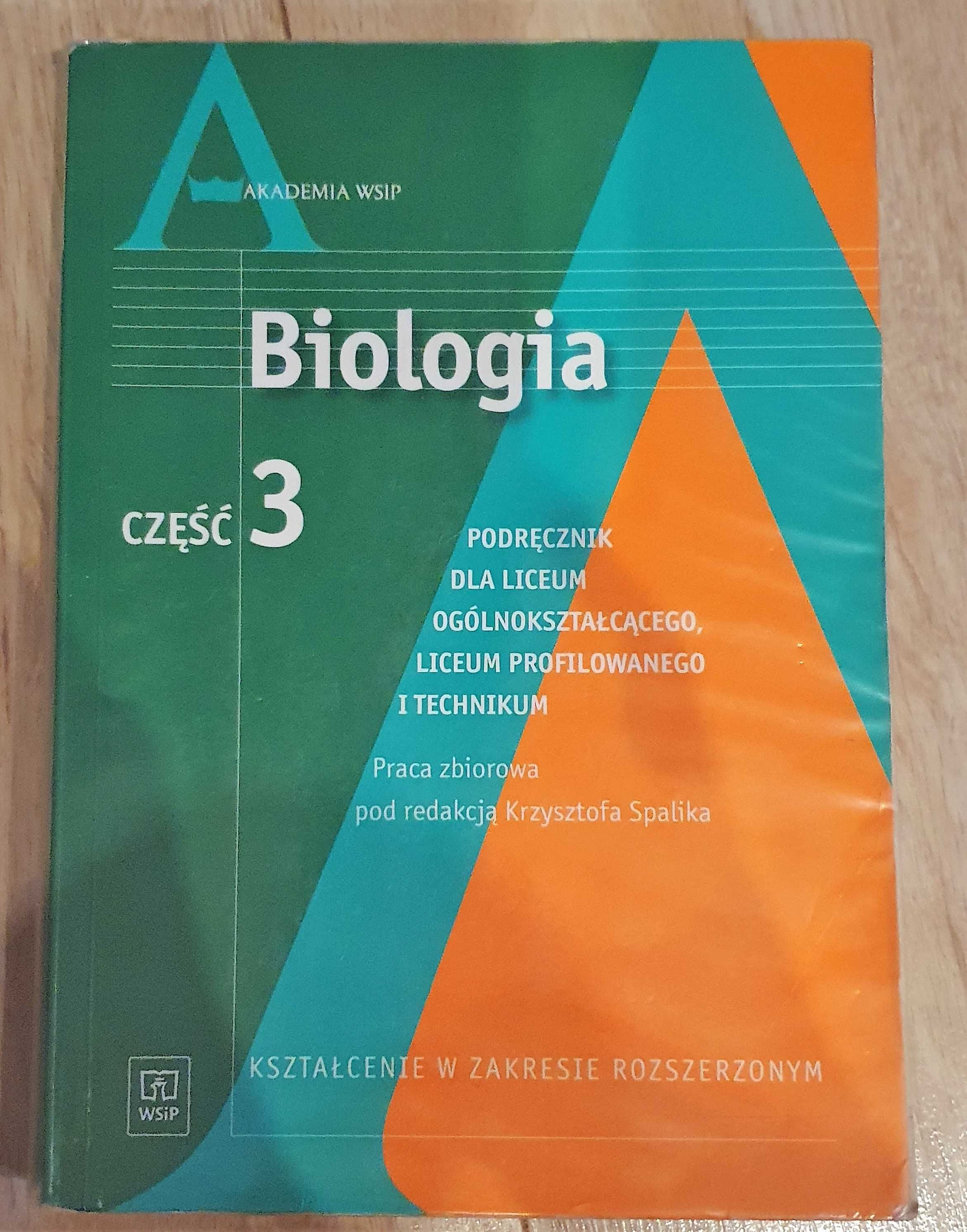 Biologia, część 3 - podręcznik do liceum