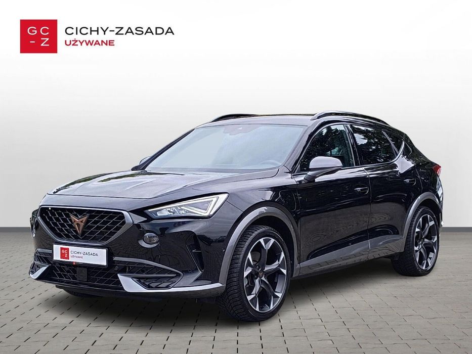 Cupra Formentor hybryda ASO 1.4hyb 205KM bezwypadkowy pakiety kamera FullLink LED VAT
