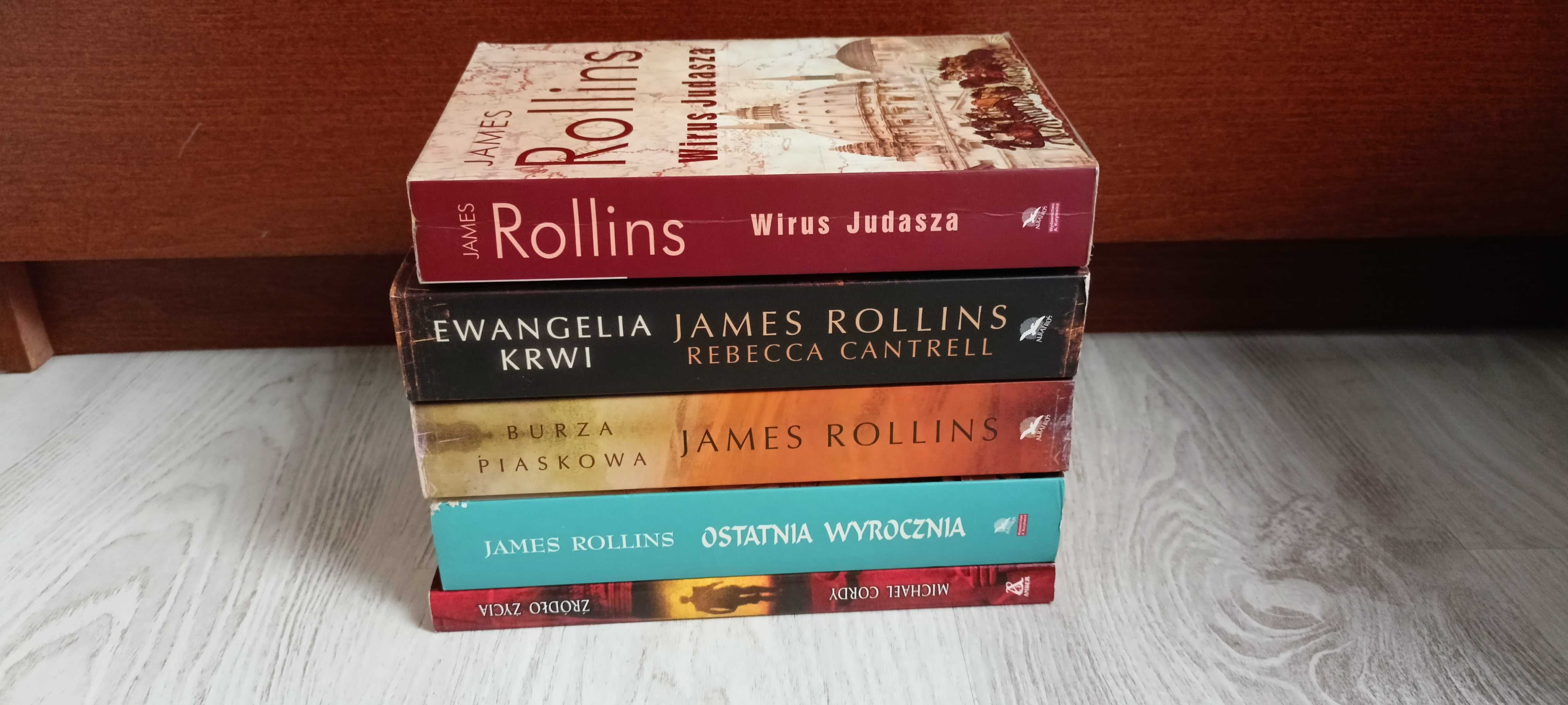 Rollins Ewangelia krwi Burza piaskowa Wirus Judasza Ostatnia wyrocznia