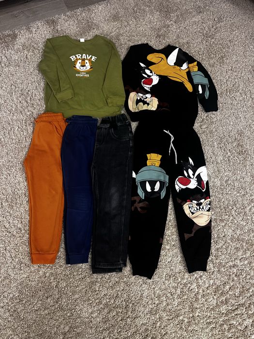 Лот детячих теплих речей 110-116; 122-128