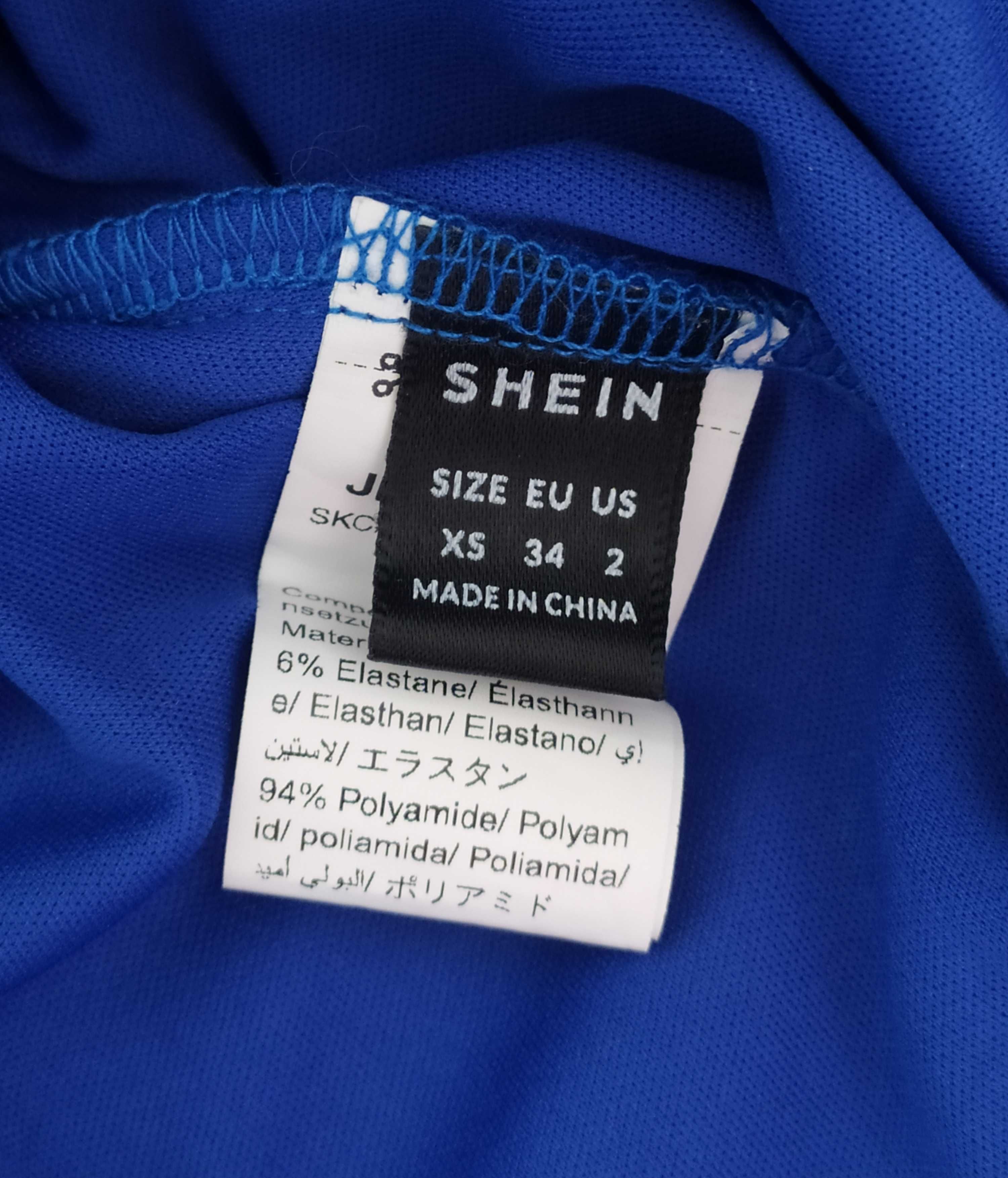 Granatowa sukienka roz XS  Shein