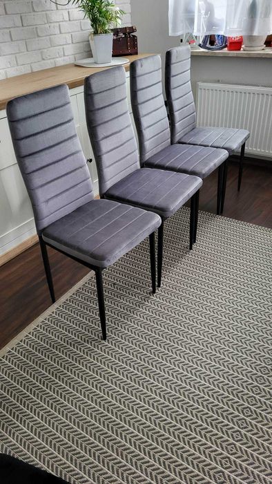 Piękne i eleganckie krzesła VELVET w super cenie SUPER JAKOŚĆ
