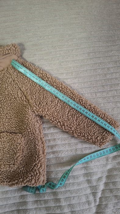 Шубка тедді дитяча осінньо-весняна на дівчинку 9-12 міс